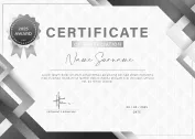 Certificates & Education - 米兰体育官网kaifeng